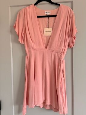 superdown | Dresses | Superdown Brina Mini Dress In Rose Gold | Poshmark
